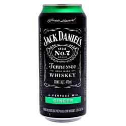 Bebida Jack Daniel`S Ginger .473