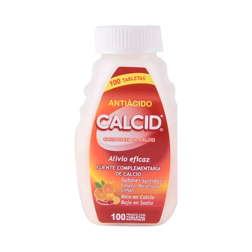 Calcid Sabores 100 Tabletas