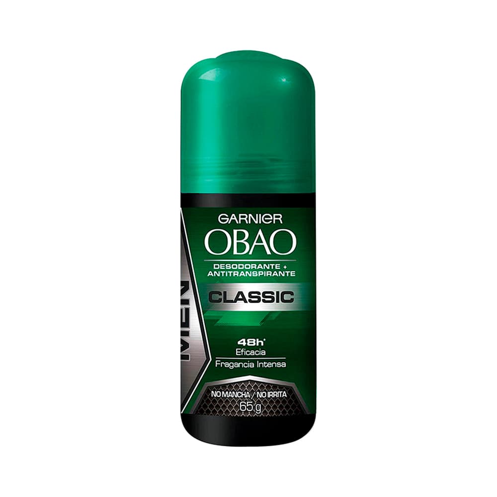 Obao For Men Classic Desodorante en Roll On 65 grs