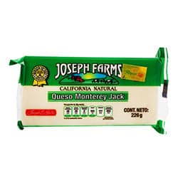 Joseph Farms Queso Monterrey 227 grs