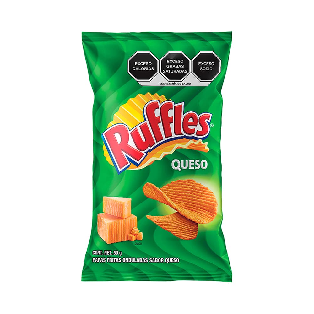 RUFLES CON QUESO 52g