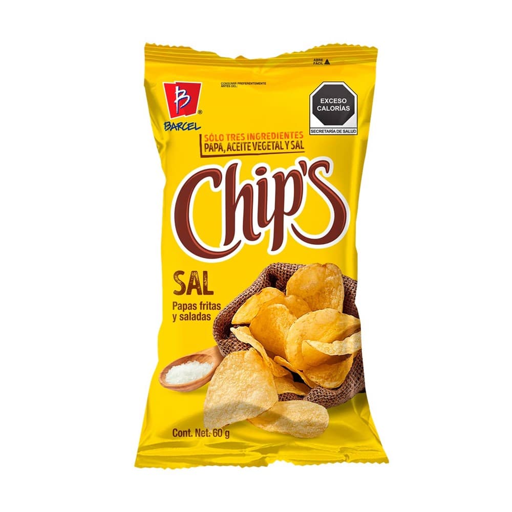 CHIP'S SAL BARCEL 60GR                 .