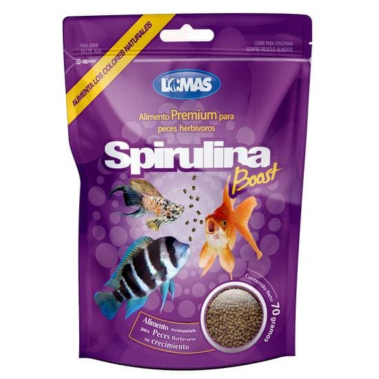 Lomas Alimento Spirulina Boost 70 grs