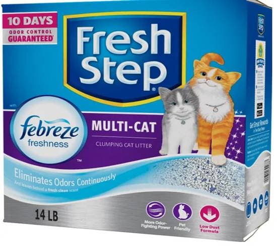 Fresh Step Arena para Gato Multi-Cat 6.35 kg