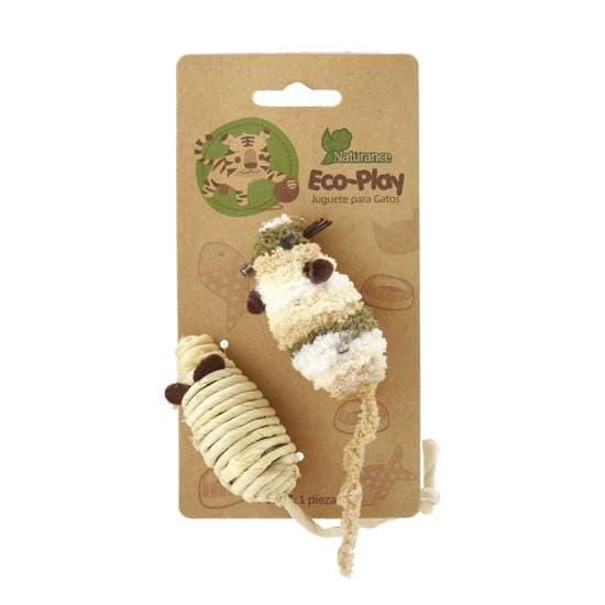 Naturance Eco-play Juguete Ratón 2 Piezas