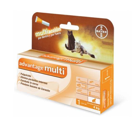 Advantage Multi 04 Ml Perros Hasta 4 Kg Desparasit