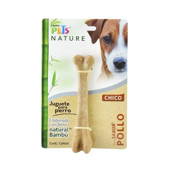 Juguete Hueso Ch De Bambu Sabor Pollo Nature