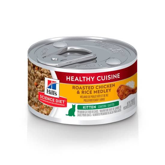 Hill's Science Diet Lata Healthy Cuisine Pollo y Arroz 80 grs
