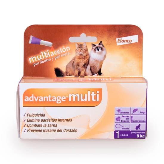 Advantage Multiacción Gato 0.8 ml