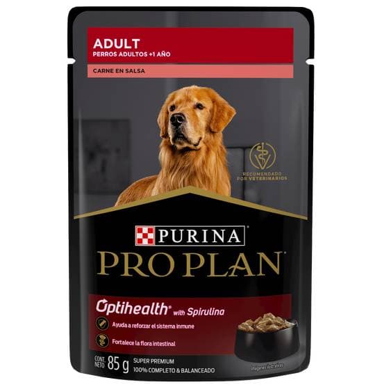 Proplan Pouch Perro Adulto Carne 85G