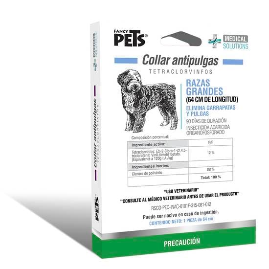 Ms Collar Antipulgas P/Razas Grandes (64 Cm)