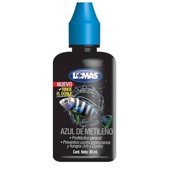 Lomas Azul de Metileno para Acuarios 30 ml