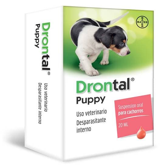 Drontal Puppy 20Ml Desparasitante Interno
