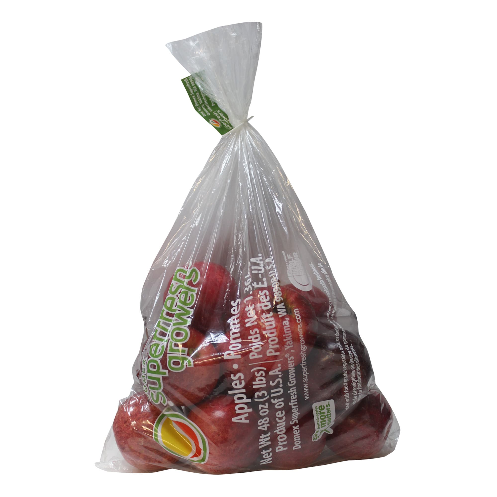 Manzana Roja en Bolsa S/Marca 1200 grs