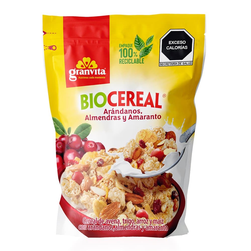 Granvita Biocereal con Arándanos Almendras y Amaranto