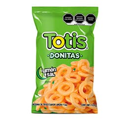 DONITAS SAL Y LIMÓN TOTIS 110GR        .