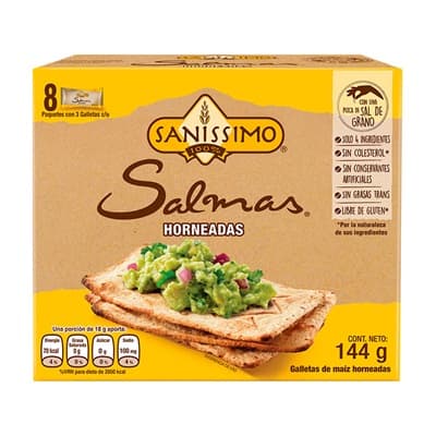 Galleta De Maíz Sanissimo Salmas 8Uds