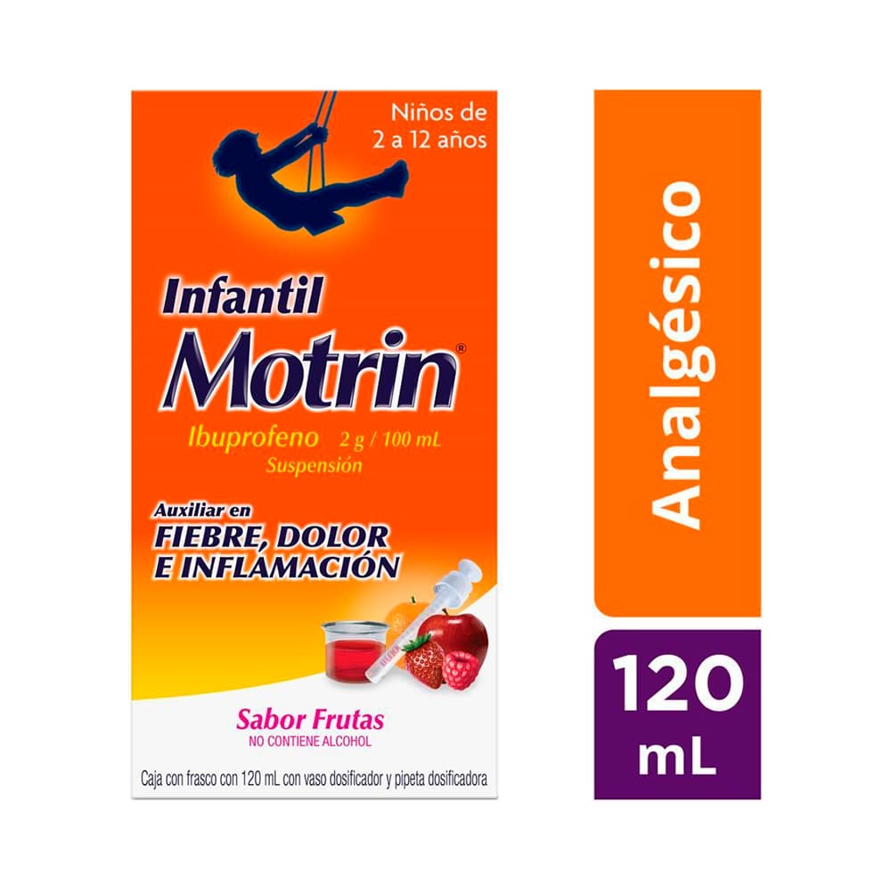Motrin Analgésico Suspensión Infantil 120 ml