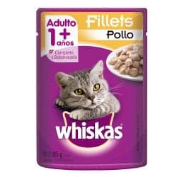 WHISKAS FILLETS POLLO 85GR