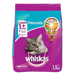 WHISKAS PESCADO 1.5KG