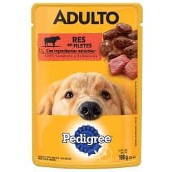 POUCH ADULTO RES PEDIGREE 100GR        .