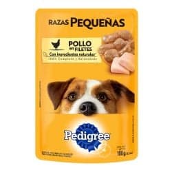 POUCH RAZAS PEQ POLLO PEDIGREE 100GR