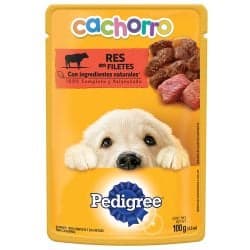 POUCH PUPPY RES PEDIGREE 100 GR