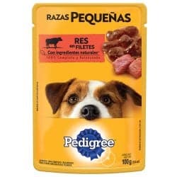 POUCH RAZAS PEQ RES PEDIGREE 100GR