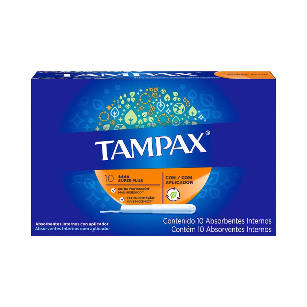 Tampax Tampón Super Plus 10 Piezas