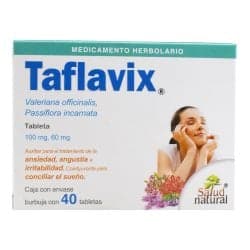 Taflavix valeriana passiflora 40 tabs 1 PZA