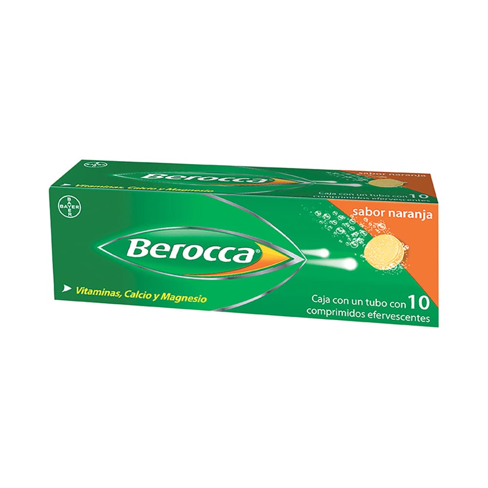 BEROCCA EFERVECENTE 10 TAB