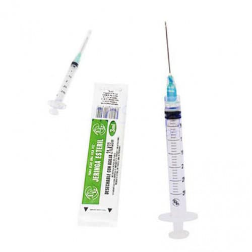 Jeringa 21 grs x 32 mm 3 ml 1 Pieza