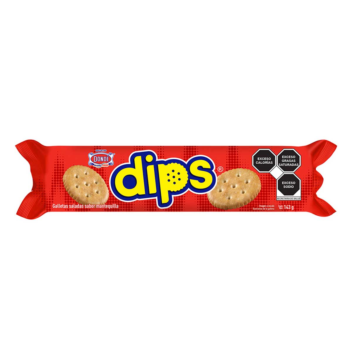 GALLETAS DIPS DONDE 143GR