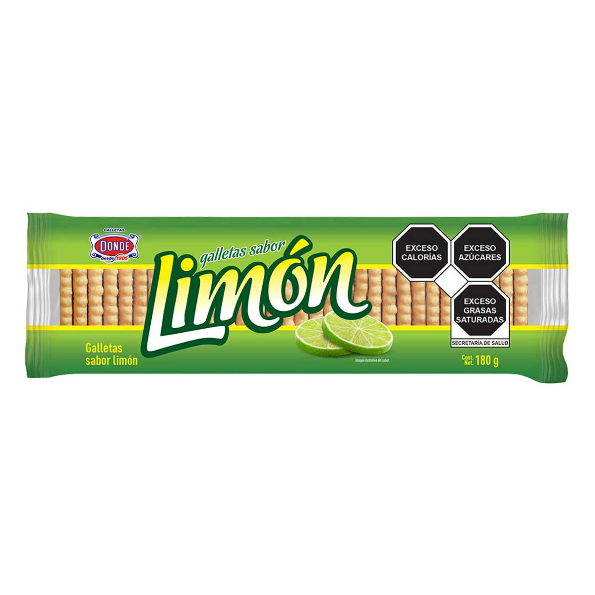 GALLETAS LIMON 180GRS                  .