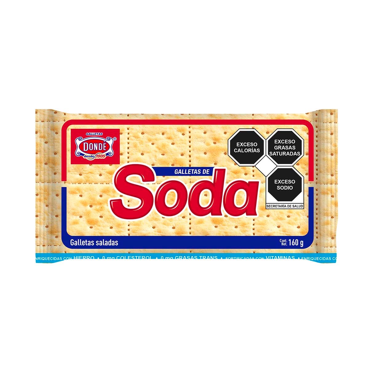SODA CHICA ESPECIAL DONDE 160 GR       .