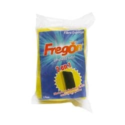 Fregon Fibra Esponja Dual 1 Pieza