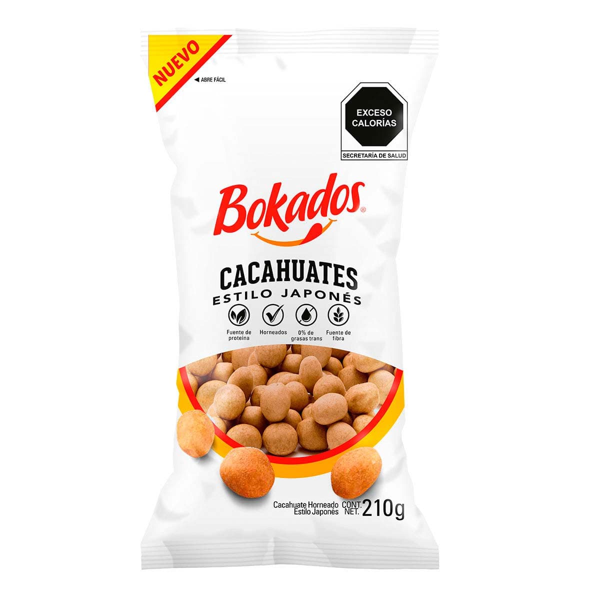 Bokados Cacahuates Japonés 210 grs