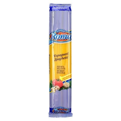ROMA PASTA PASTA SPAGUETTI PAQUETE 250 GR