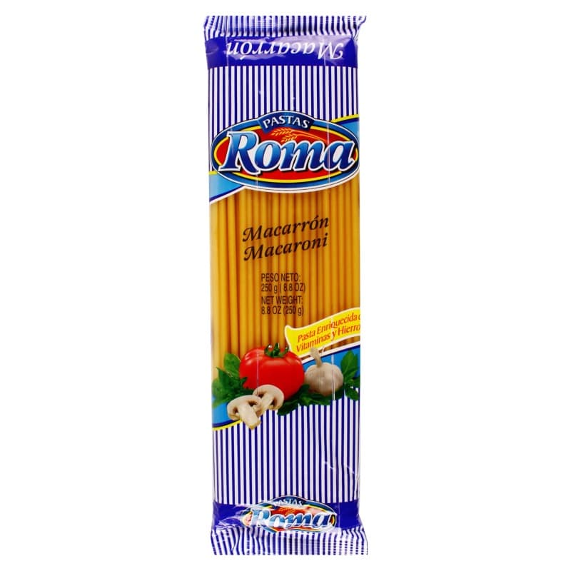 ROMA PASTA LENGUA PAQUETE 250 GR