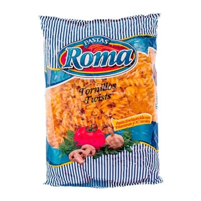ROMA PASTA TORNILLOS PAQUETE 250 GR