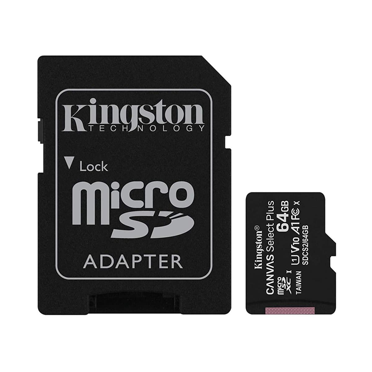 Memoria Kingston Micro SD 64GB Clase 10