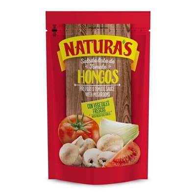 Salsa De Tomate Con Hongos Naturas Doy Pack 210 g