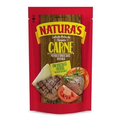 NATURAS SALSA CARNE PAQ 106 GR