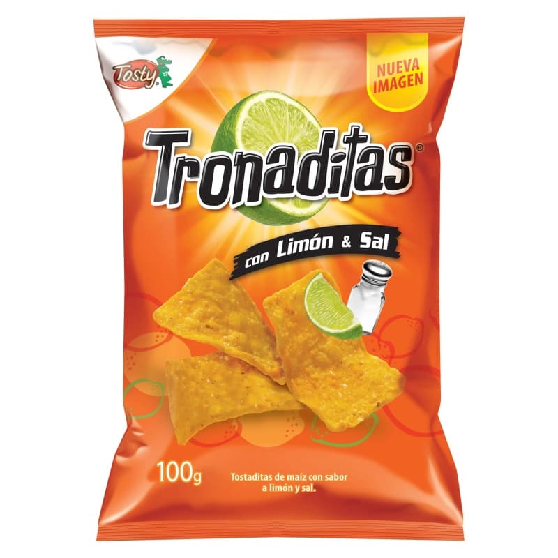 TOSTY TRONADITAS CON LIMON Y SAL PAQ 100 GR