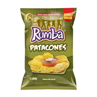 RUMBA PATACONES PAQUETE 250 GR