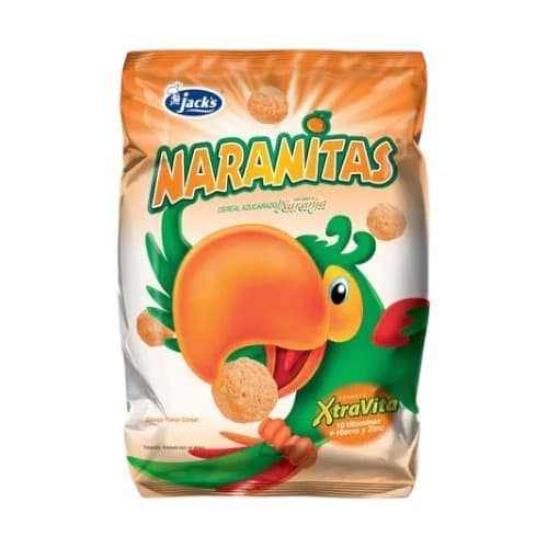 Jacks Cereal naranitas 300 gr