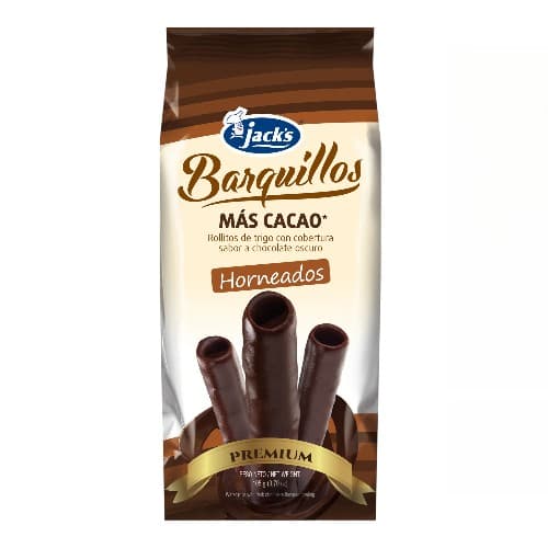 Jacks Barquillo Más Cacao 105G