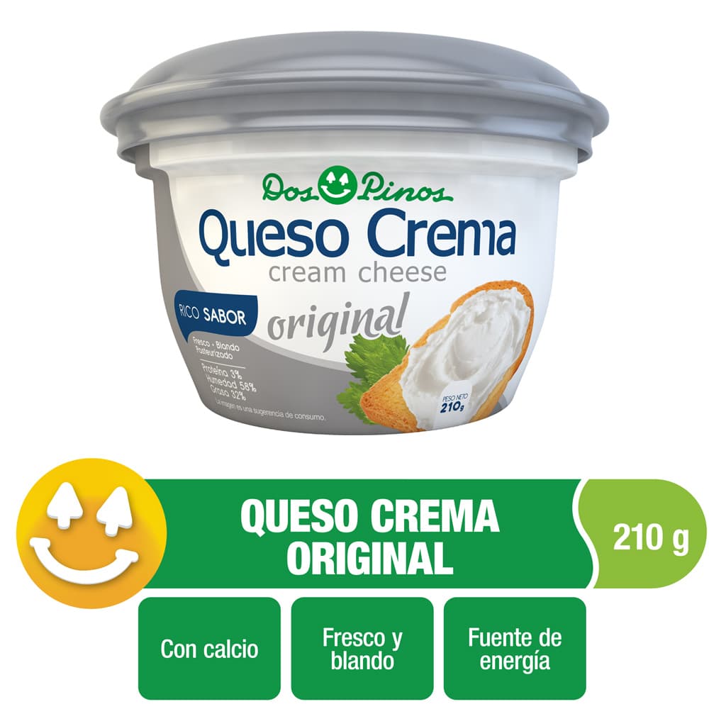 DOS PINOS QUESO CREMA 210 GR