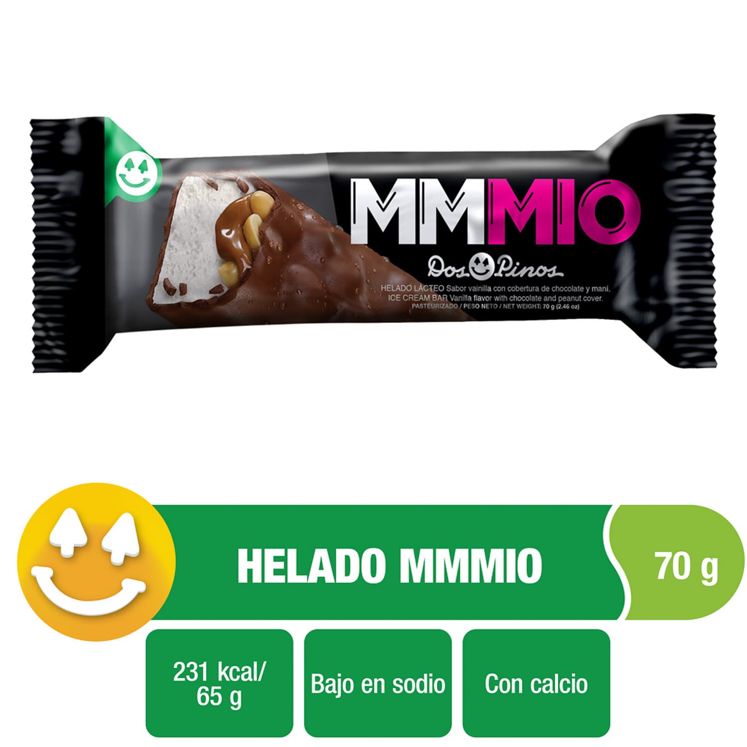 DOS PINOS HELADO MMMIO BARRA UD