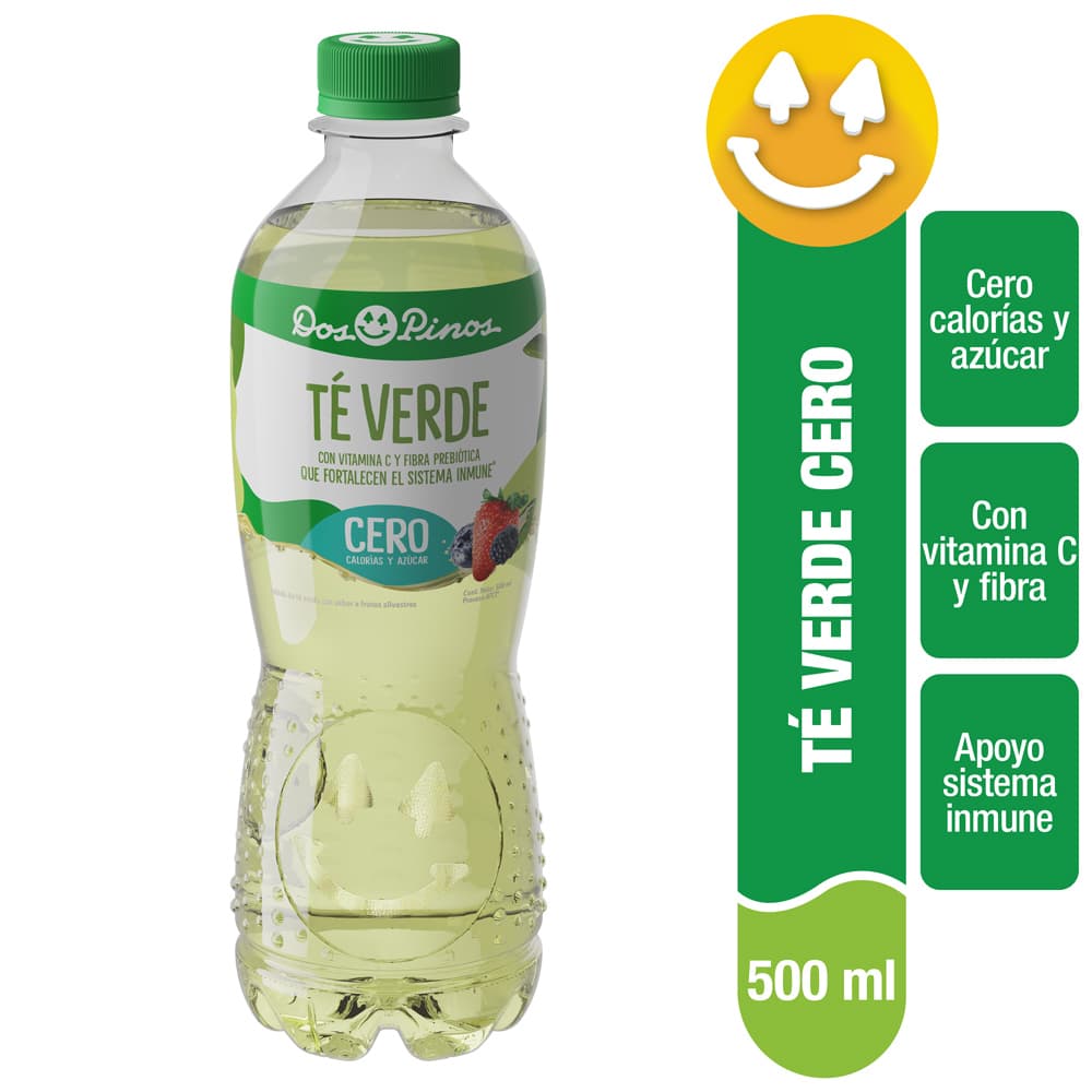 DOS PINOS TE VERDE BOTELLA 500ML